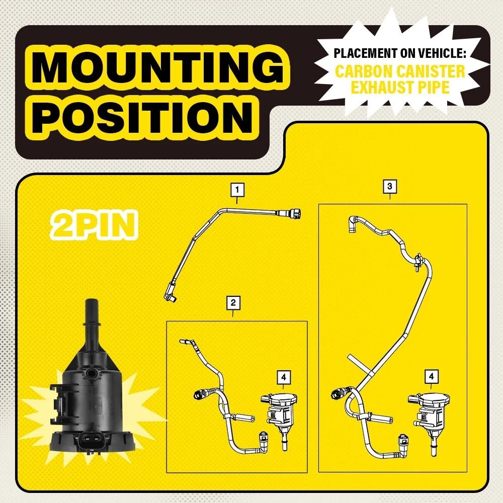 Vapor Canister Purge Valve Town Country 4