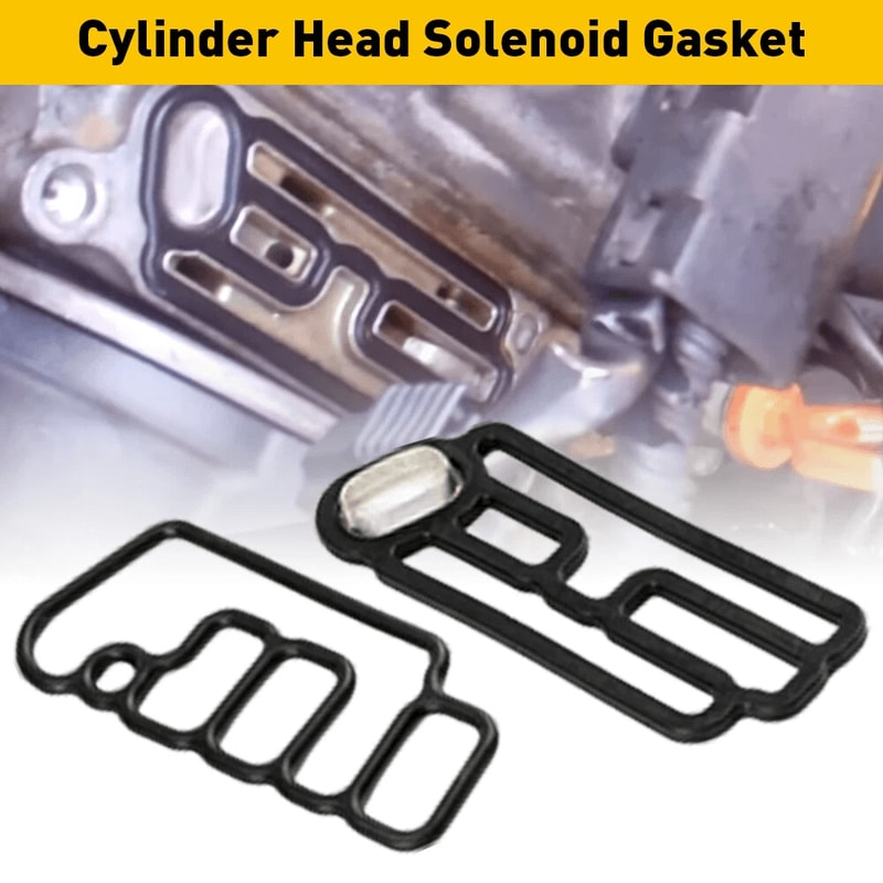 HighQuality Solenoid Gasket For Cylinder Head Durable AntiOil Leakage Seal 1