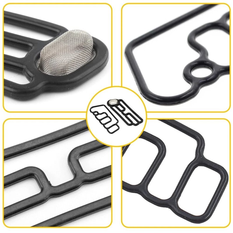 HighQuality Solenoid Gasket For Cylinder Head Durable AntiOil Leakage Seal 7