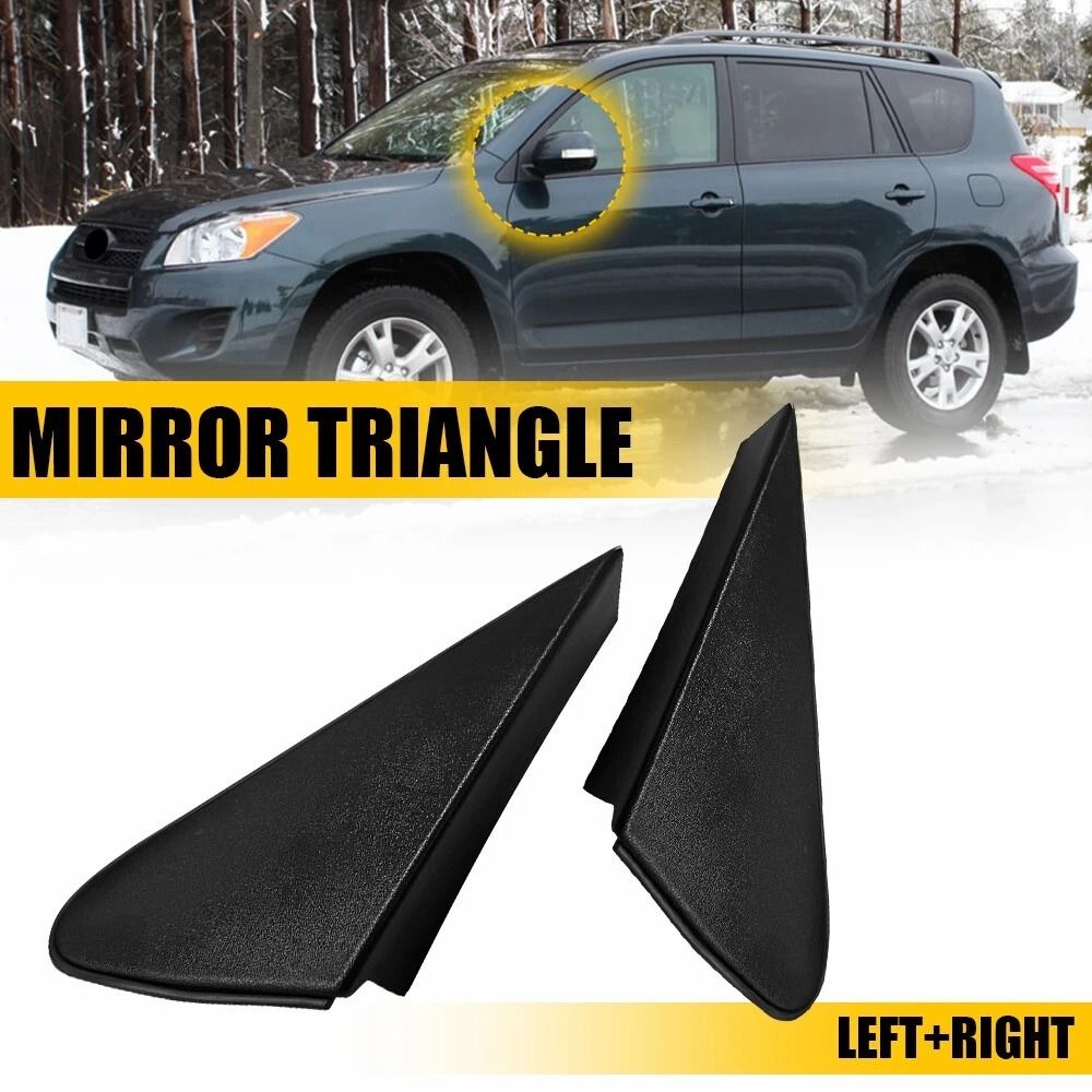 LH RH Side Mirror Cover Pillar Trim Corner Triangle HighQuality Auto Part For Reliable Use 7