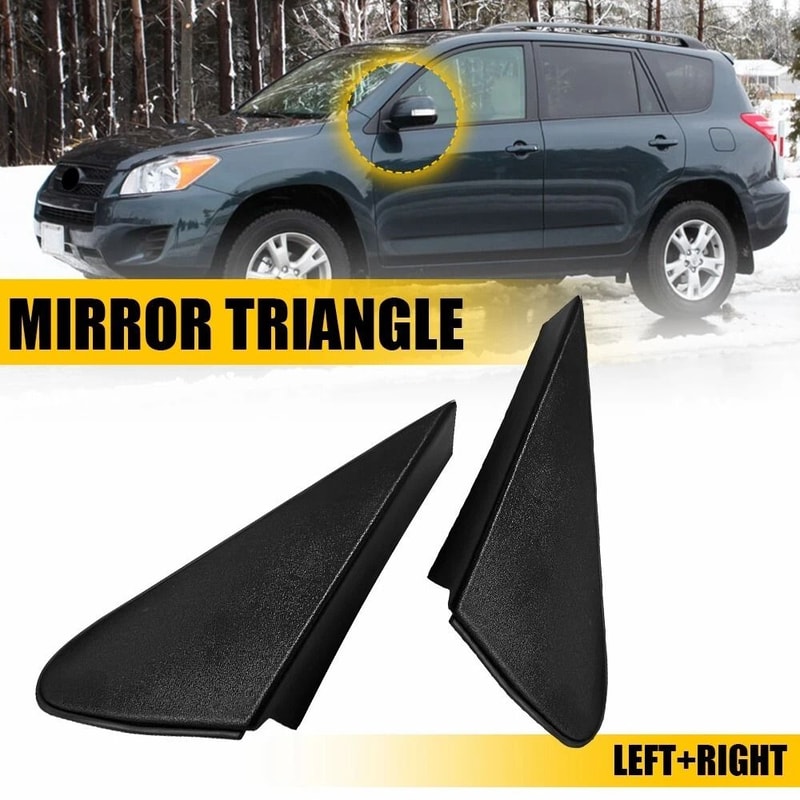 LH RH Side Mirror Cover Pillar Trim Corner Triangle HighQuality Auto Part For Reliable Use 7
