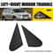 LH RH Side Mirror Cover Pillar Trim Corner Triangle HighQuality Auto Part For Reliable Use 8
