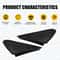 LH RH Side Mirror Cover Pillar Trim Corner Triangle HighQuality Auto Part For Reliable Use 4