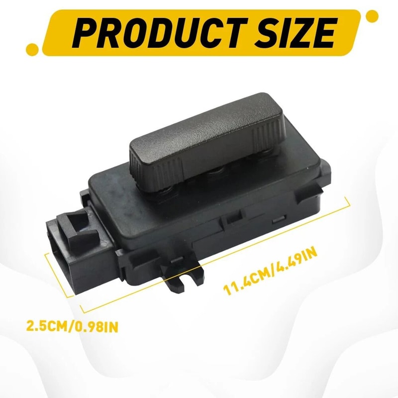 Seat Power Control Switch 8Pin Terminal Connector Direct Replacement For Cars 10