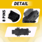 Seat Power Control Switch 8Pin Terminal Connector Direct Replacement For Cars 9