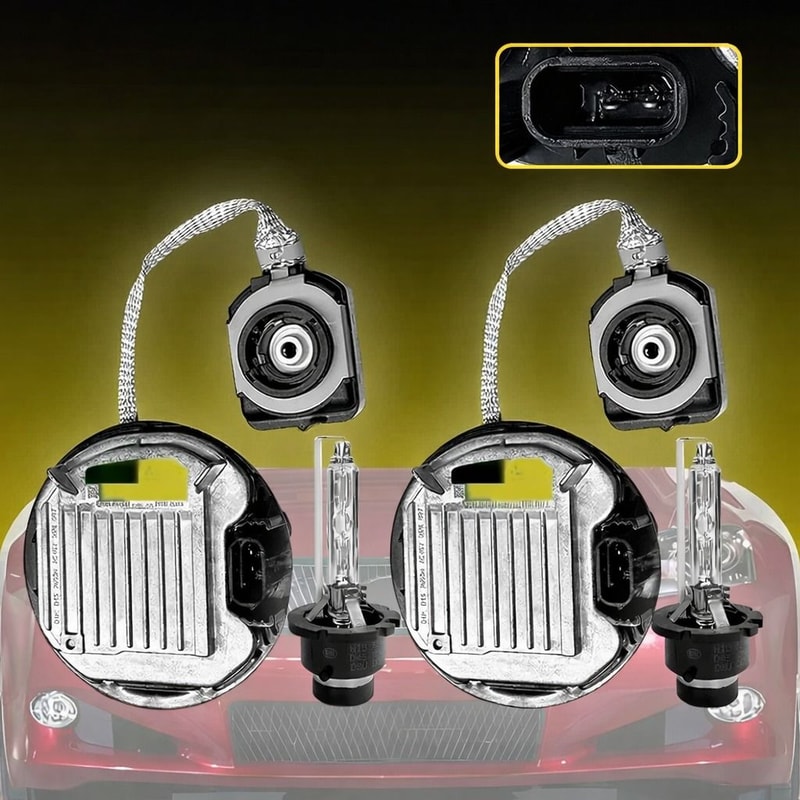 HID Ballast Headlight Control Unit Module Bulb Waterproof Reliable Performance Perfect Vehicle Mat 0