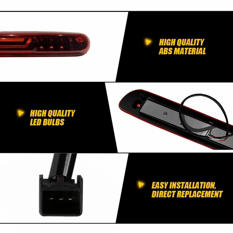 LED 3RD Third Brake Light Fit High Brightness And Easy Installation For Cars 5