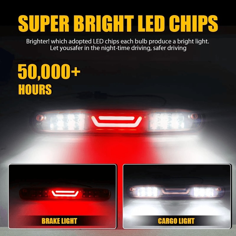 LED 3RD Third Brake Light Fit High Brightness And Easy Installation For Cars 7