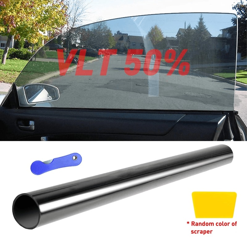 Window Tint Film Uncut Roll For Car And Home Glass ScratchResistant Heat Insulation 8