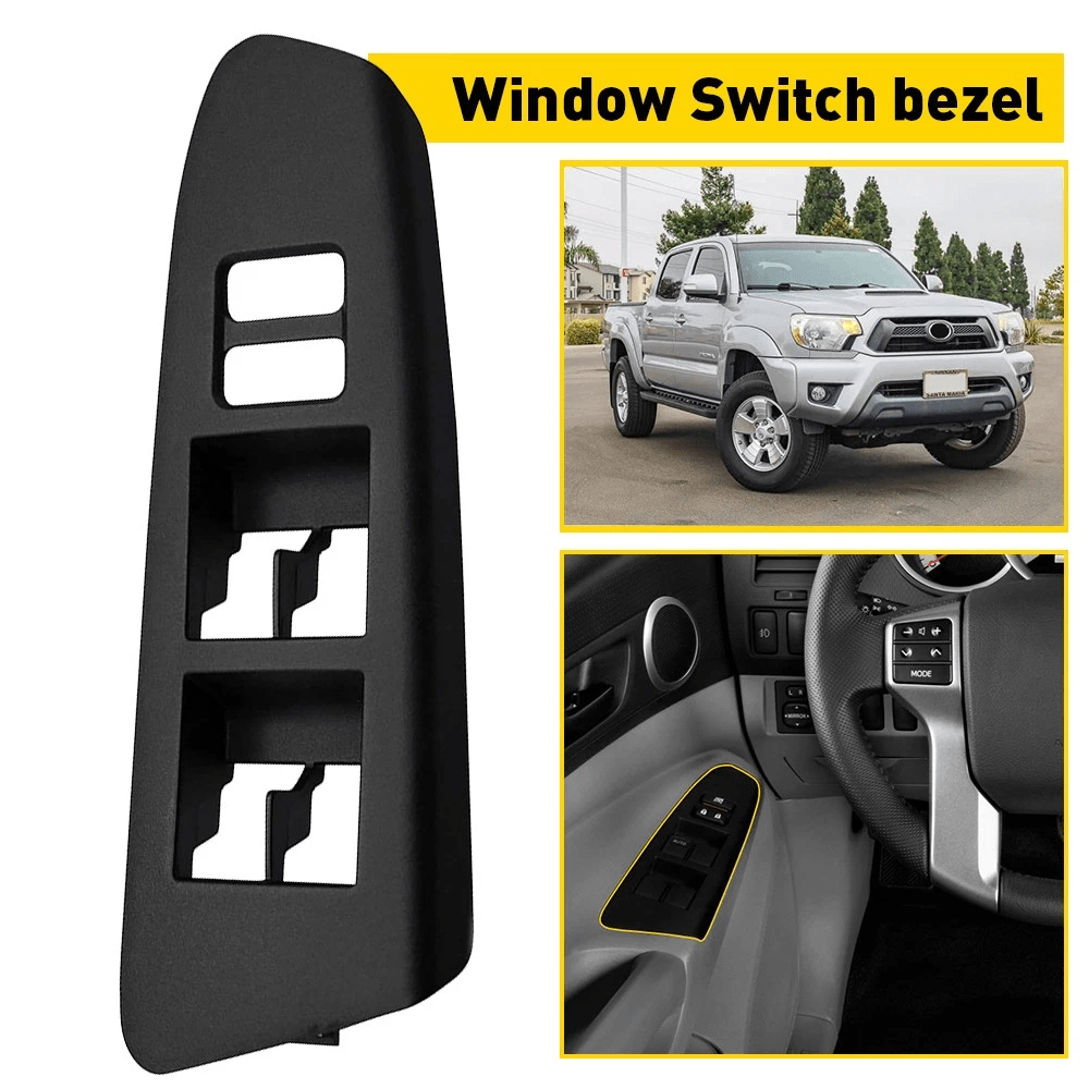 Master Power Window Switch Bezel Trim 2D CAB DRIVER SIDE Scratch Protection Stylish Upgrade 1