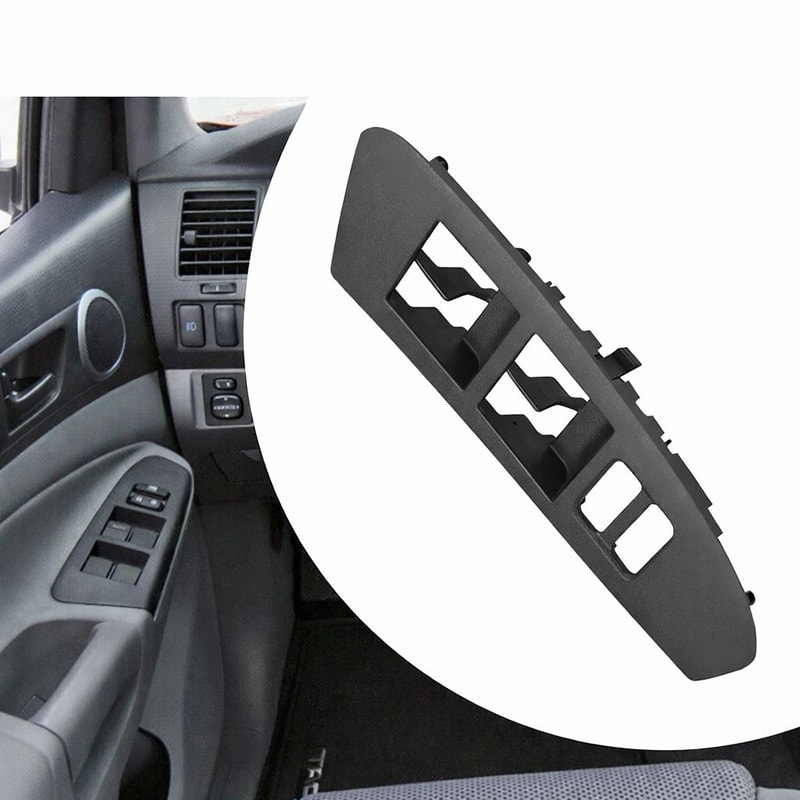 Master Power Window Switch Bezel Trim 2D CAB DRIVER SIDE Scratch Protection Stylish Upgrade 0