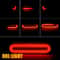 LED Truck Trailer Brake Stop Light With RedAmber Oval DRL Flowing Turn Signal 6
