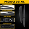 NEW Rear Wiper Blade Perfect Fit For Vehicles LongLife Natural Rubber Blades 5