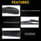 NEW Rear Wiper Blade Perfect Fit For Vehicles LongLife Natural Rubber Blades 6