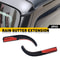 ABS Water Rain Gutter Extension For Jeep Wrangler JL Durable Hardtop Rain Diverter Quick Installati 8
