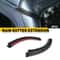 ABS Water Rain Gutter Extension For Jeep Wrangler JL Durable Hardtop Rain Diverter Quick Installati 3
