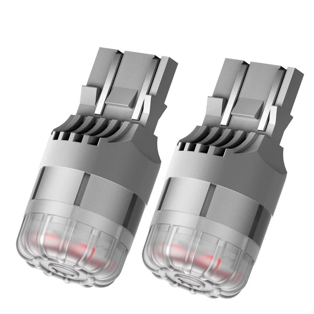LED Brake Stop Light Bulb Lamp Bright Red LongLasting Universal Fit For CK And Standard Plugs 5