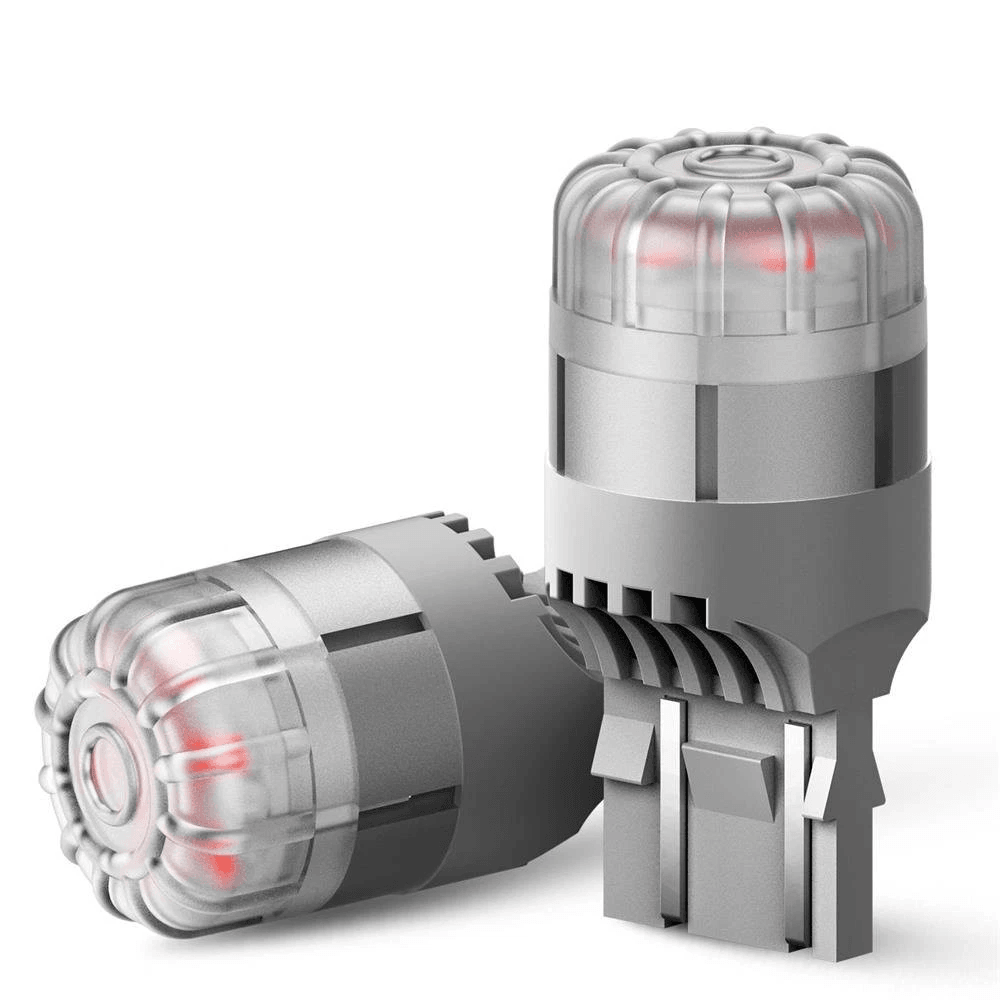 LED Brake Stop Light Bulb Lamp Bright Red LongLasting Universal Fit For CK And Standard Plugs 0