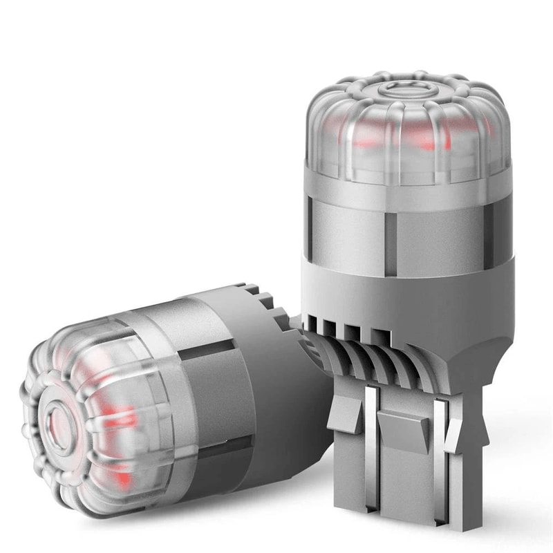 LED Brake Stop Light Bulb Lamp Bright Red LongLasting Universal Fit For CK And Standard Plugs 0