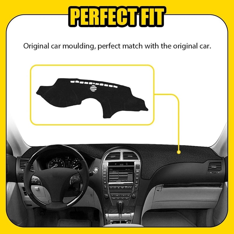 Car Dashboard Cover Mat Dash Cover Pad Fits For Vehicle Protection 5
