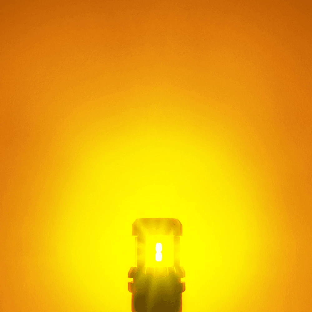 Amber LED Front Turn Signal Blinker Bulbs For Automotive 6