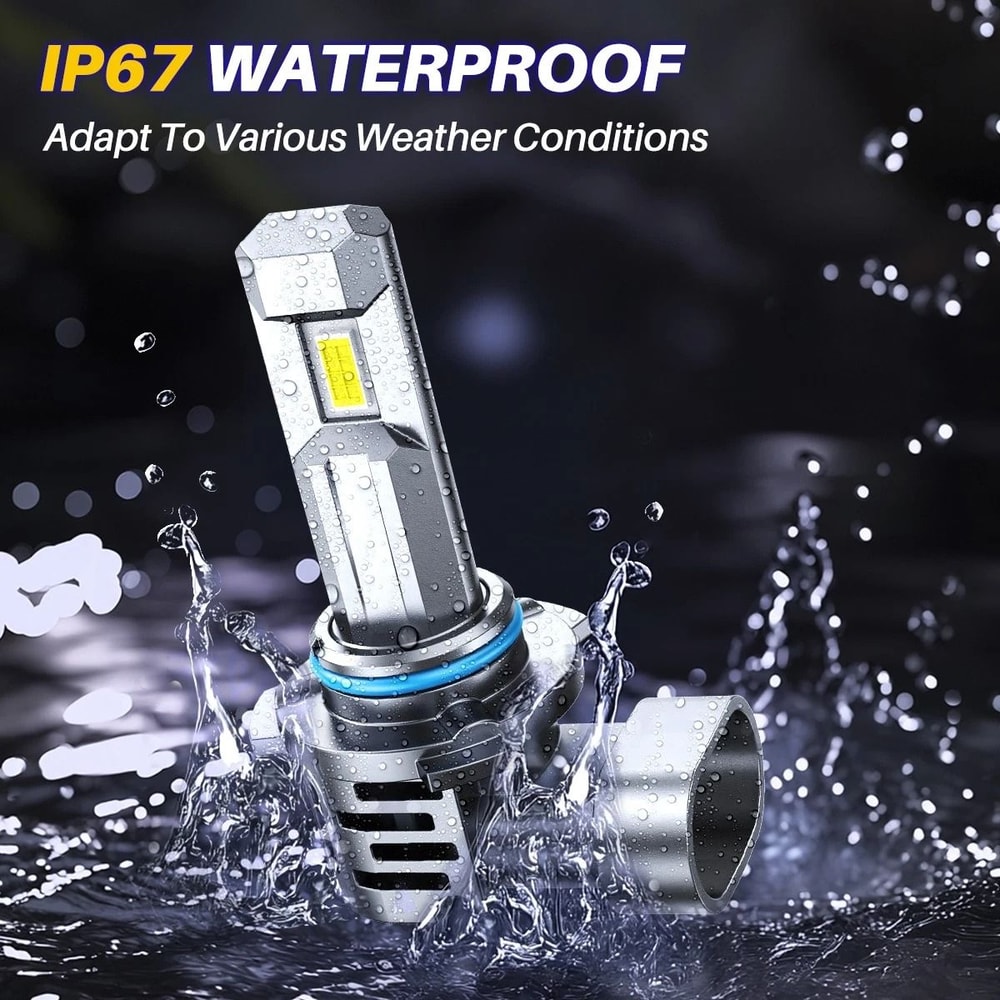 Super White Conversion Kit LED Headlight Bulb Replace HID 10