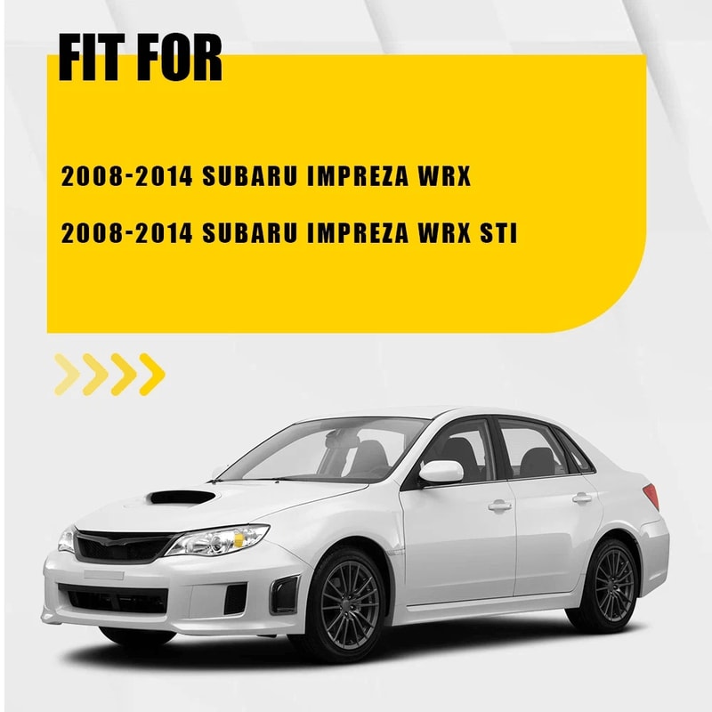 Carbon Fiber Front Bumper Side Air Vents Durable Pair For Performance Enhancement 1