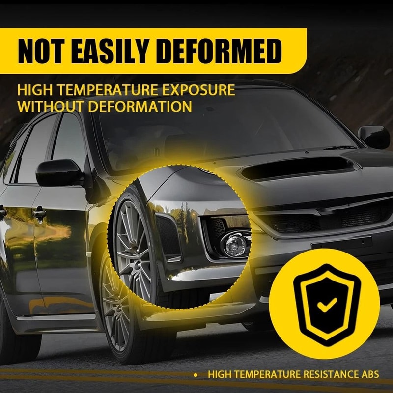 Carbon Fiber Front Bumper Side Air Vents Durable Pair For Performance Enhancement 6