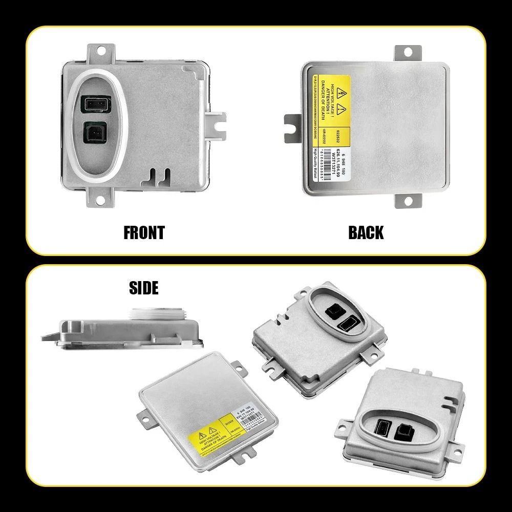 Ballast Module For HID Headlight Waterproof Ignition Control Stable Output OEM Fit Replacement 3