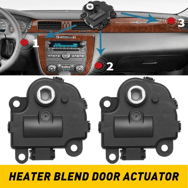Temperature Control HVAC Heater Air Blend Door Actuator Quiet Operation Reliable Fit Replacement Pa
