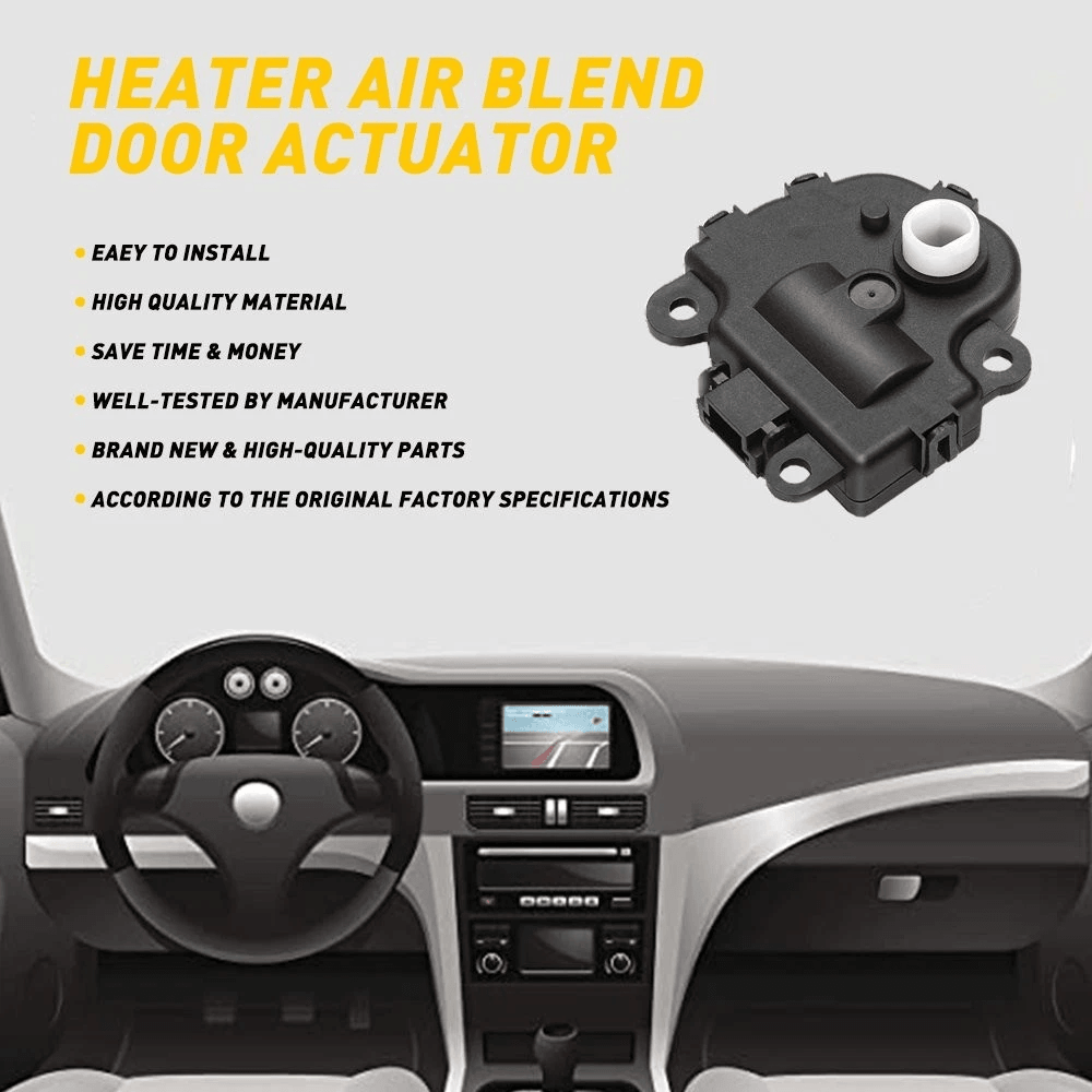 Temperature Control HVAC Heater Air Blend Door Actuator Quiet Operation Reliable Fit Replacement Pa