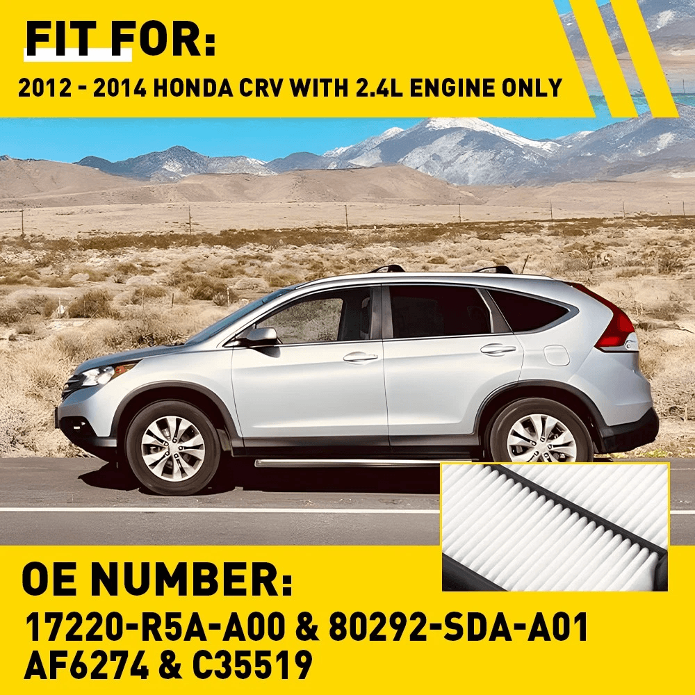 Premium Engine Cabin Air Filter Combo Set Vehicle Replacement Air Filters 1