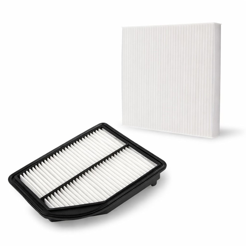 Premium Engine Cabin Air Filter Combo Set Vehicle Replacement Air Filters 0