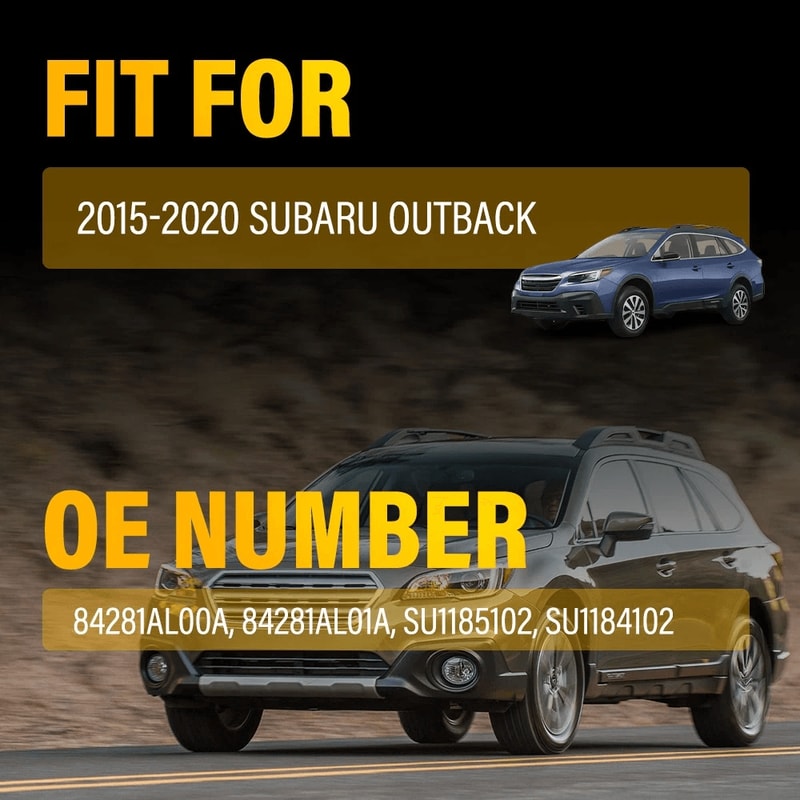 Rear Bumper Bar Reflector Kit Red Lens Light For Perfect Car Fit 1