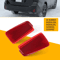 Rear Bumper Bar Reflector Kit Red Lens Light For Perfect Car Fit 10