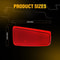 Rear Bumper Bar Reflector Kit Red Lens Light For Perfect Car Fit 3