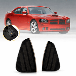 smoked lens corner signal lights housing, waterproof parking marker light