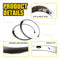 Durable Front Headlight Bezel Trim Perfect Fit For Your Vehicle 3