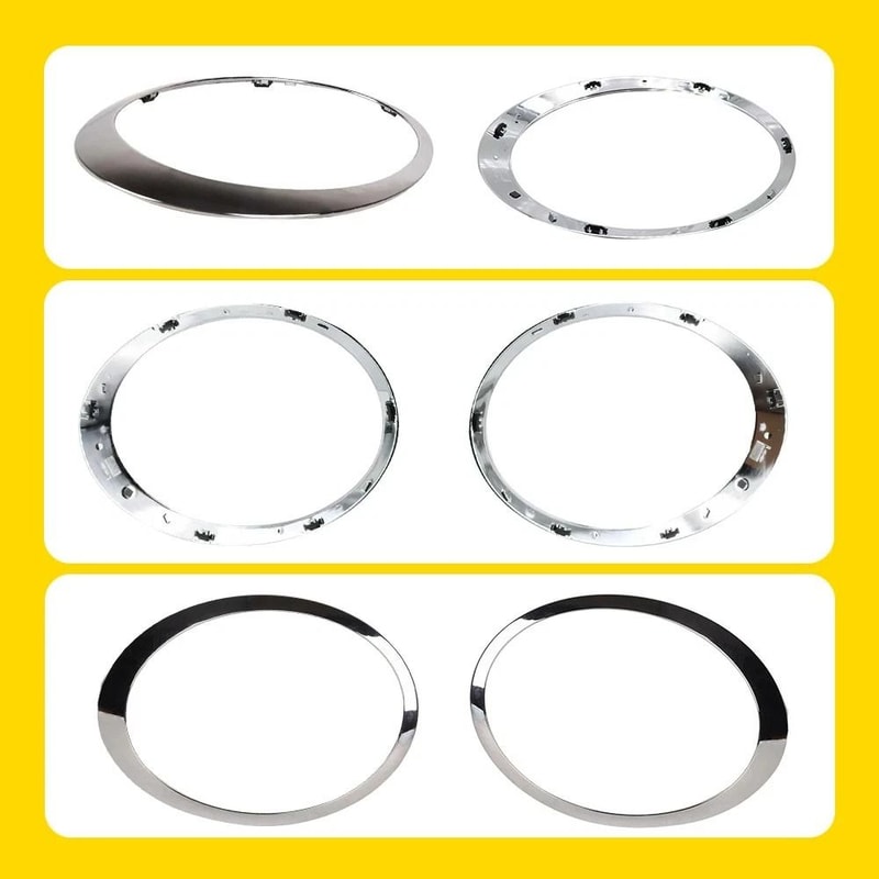 Durable Front Headlight Bezel Trim Perfect Fit For Your Vehicle 8