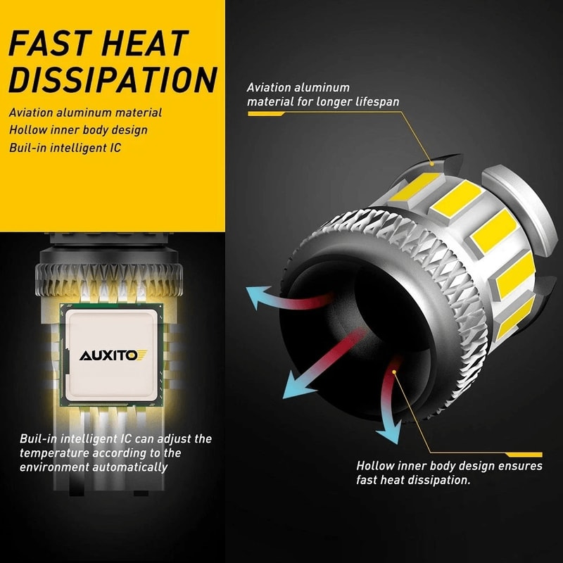 Super Bright White LED License Plate Light Bulbs 4