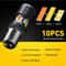 Switchback LED Front Turn Signal Bulbs Parking DRL Light White Amber 2