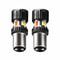 Switchback LED Front Turn Signal Bulbs Parking DRL Light White Amber 0
