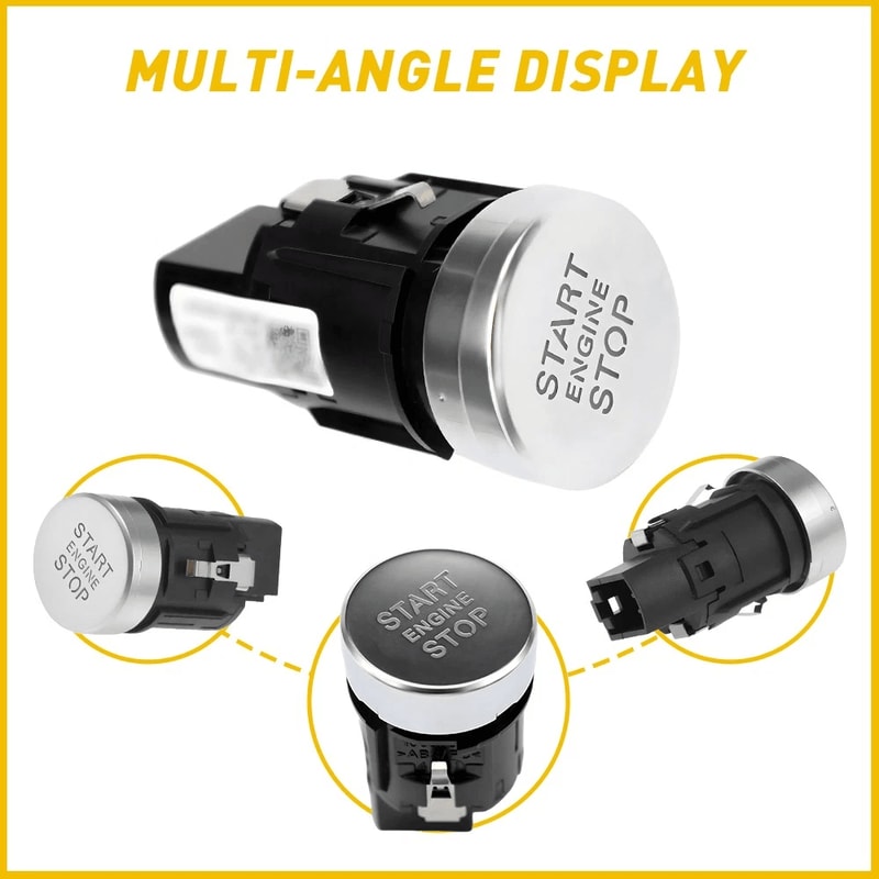Audi Engine Start Stop Push Button Switch Keyless Entry Solution 2