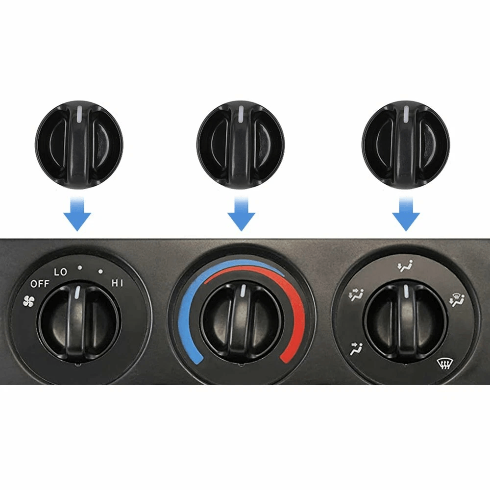 Replacement Knobs For Heater AC Control SET 2
