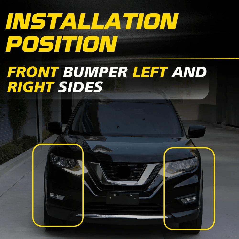 Steel Front Bumper Support Bracket Set Left And Right Premium Durability 4