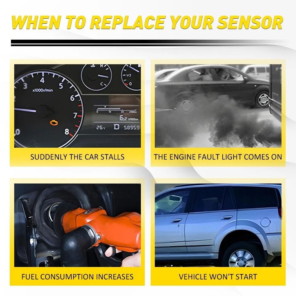 Crankshaft Position Sensor New For Engine Performance Direct Fit 4