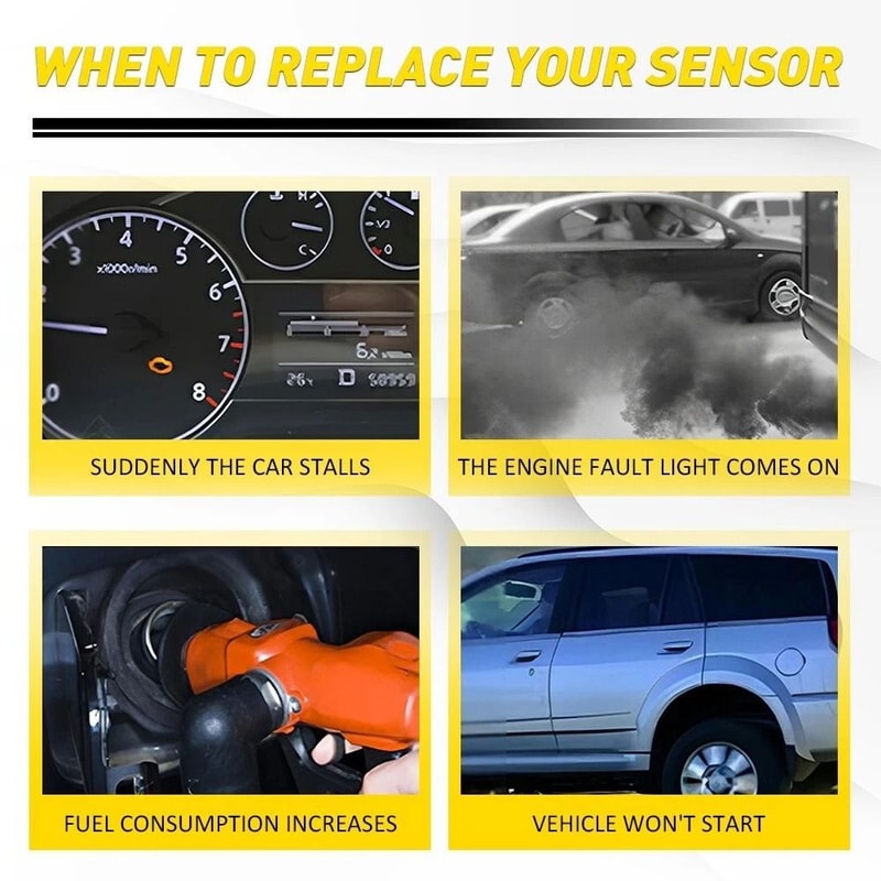 Crankshaft Position Sensor New For Engine Performance Direct Fit 4