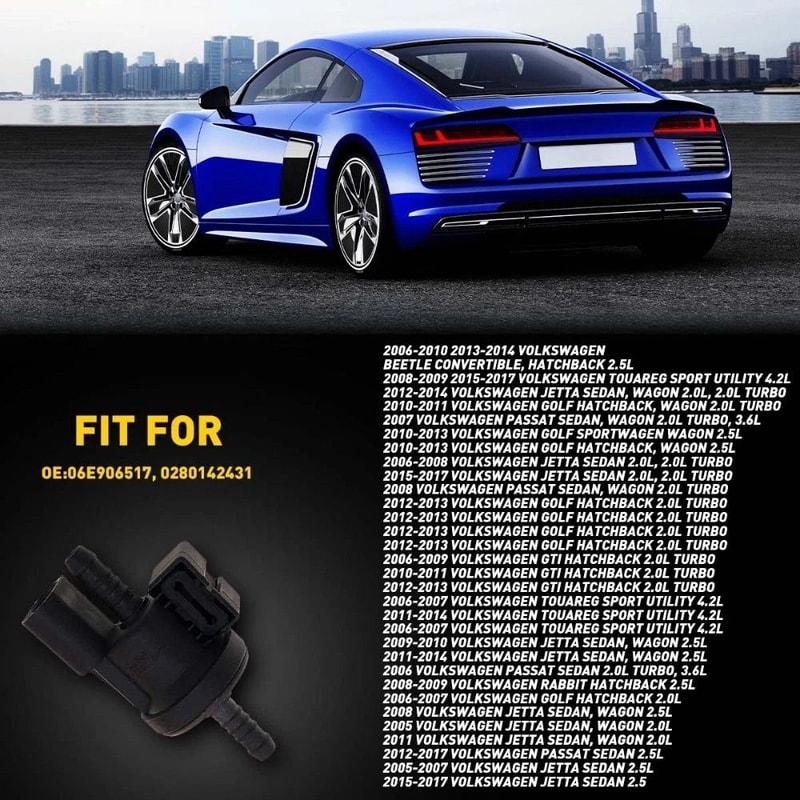 OEM N80 EVAP Purge Valve HighQuality Valve For Easy Installation 8