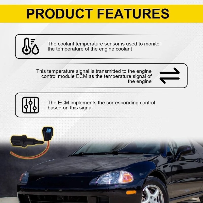 Automotive Inlet Air Temperature Sensor WConnector Boost Engine Efficiency 3