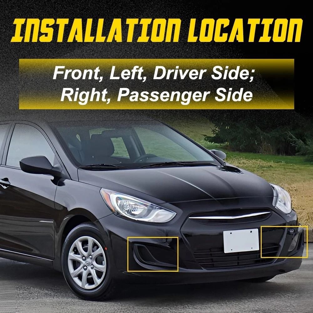 Premium Front Bumper Side Brackets LEFT RIGHT For Optimal Performance 6